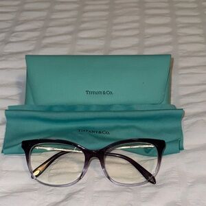 Tiffany & Co. Women's Reading Glasses in Pink and Clear- Bluelight